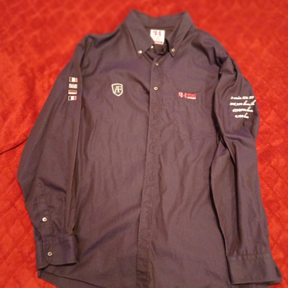 24 Hours of LeMans Official Shirt by Alain Figaret. Mens XXL.